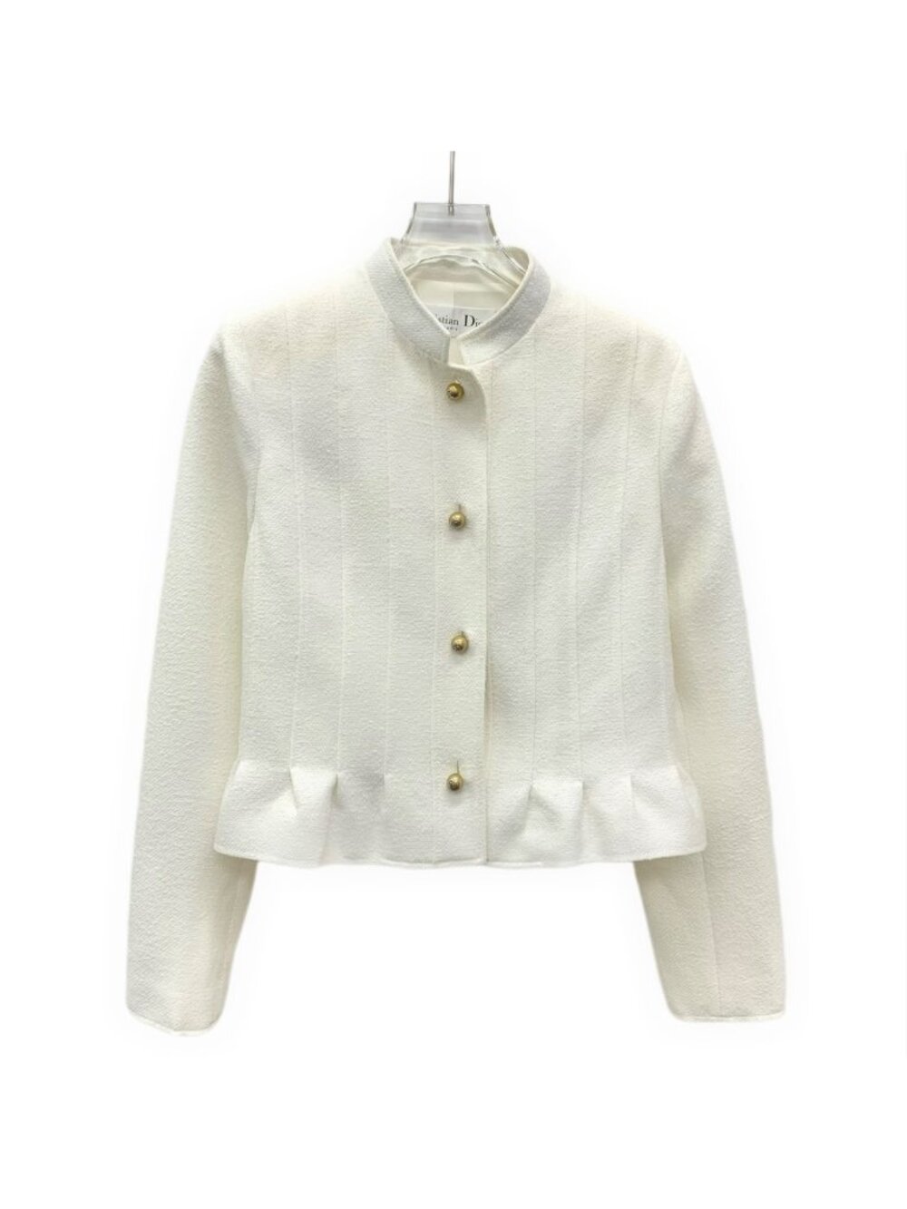 Dior White Wool Jacket